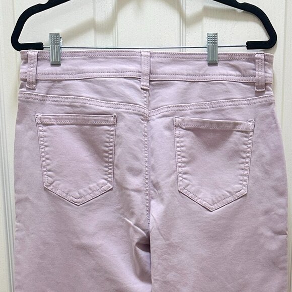 Buffalo David Bitton High-Rise Brigette Soft Stretch Crop Pants Women's Size 12 - Picture 11 of 14